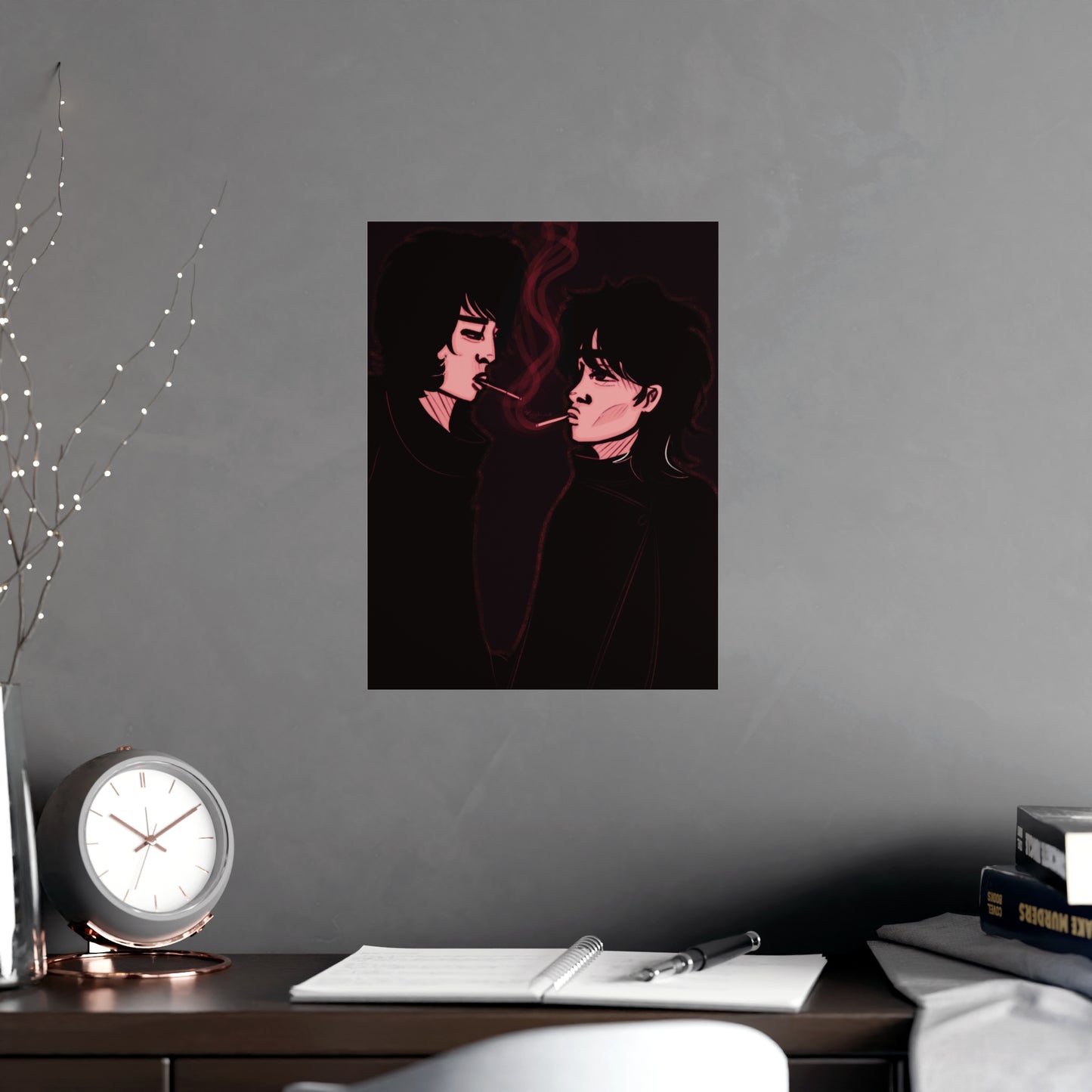 Vertical Matte Poster - Dark Times