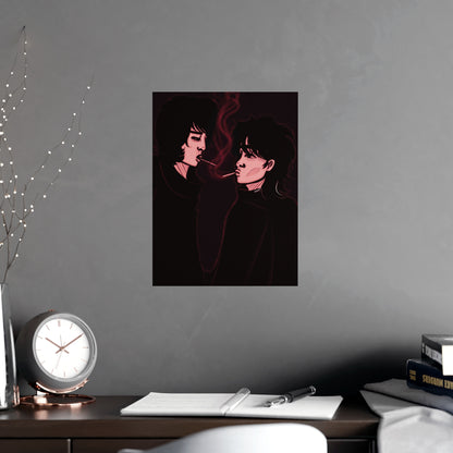 Vertical Matte Poster - Dark Times