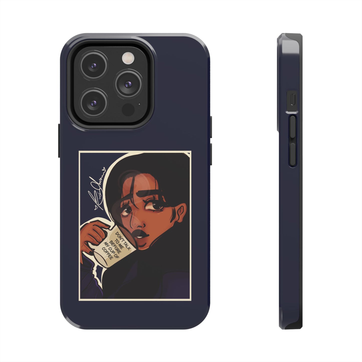 Tough Phone Cases - Coffee