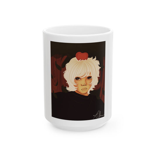 Ceramic Mug, (11oz, 15oz) - Apple