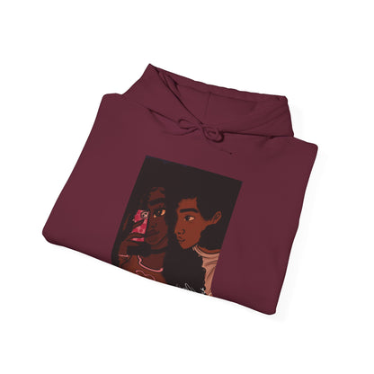 Unisex Heavy Blend™ Hooded Sweatshirt (Black Love V2)