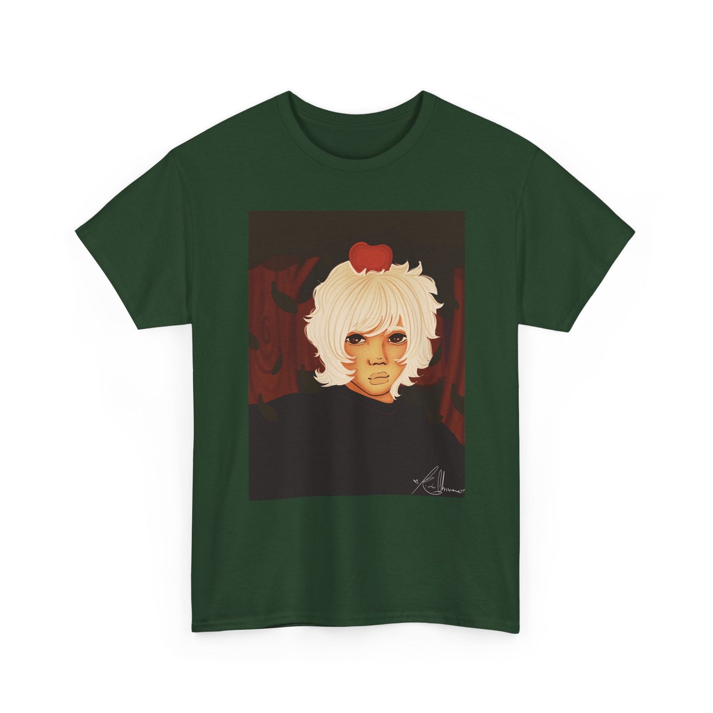 Unisex Heavy Cotton Tee (Apple)