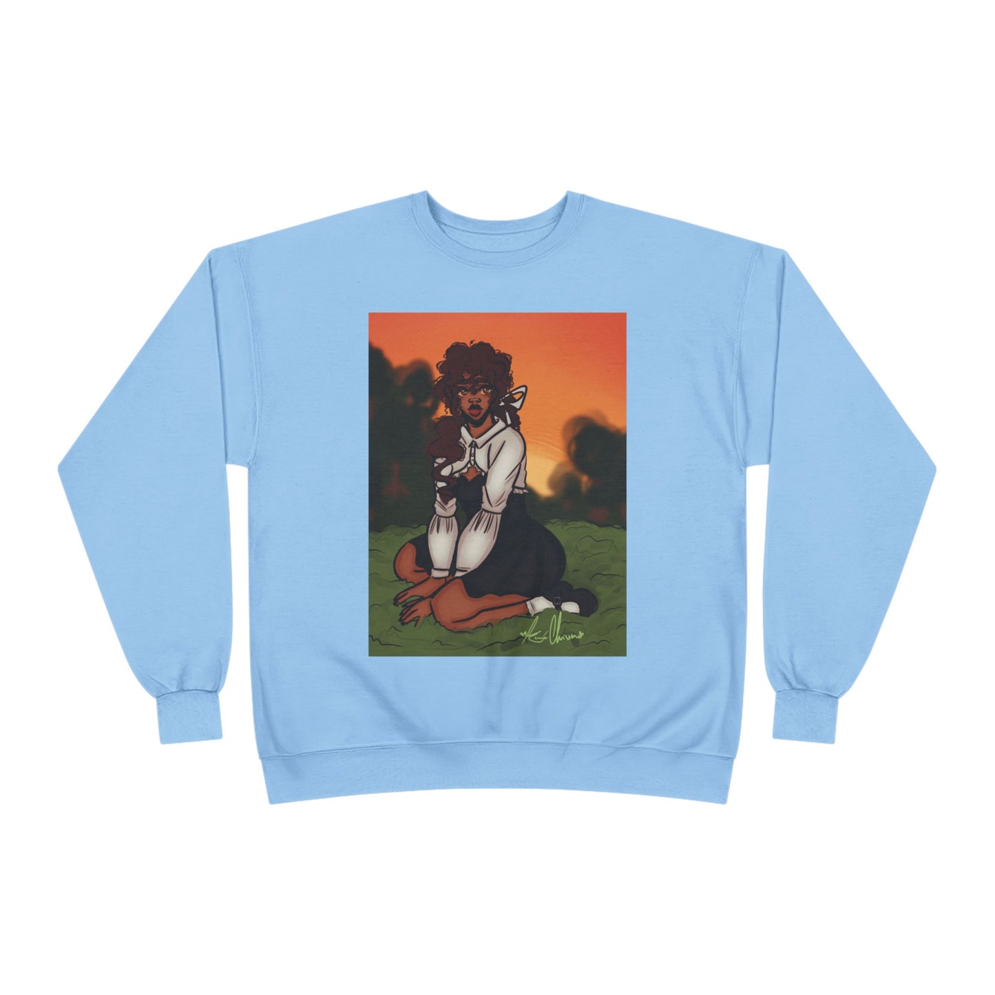 Unisex EcoSmart® Crewneck Sweatshirt (Sunset)