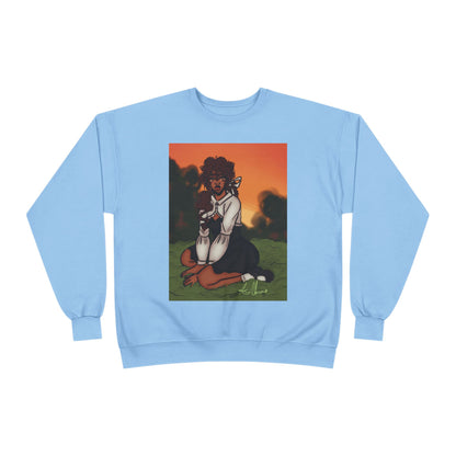 Unisex EcoSmart® Crewneck Sweatshirt (Sunset)