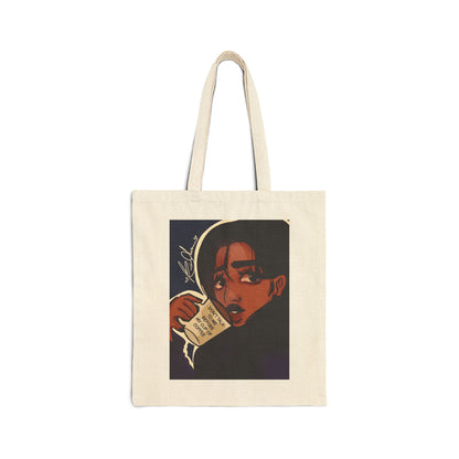 Cotton Canvas Tote Bag (Coffee)