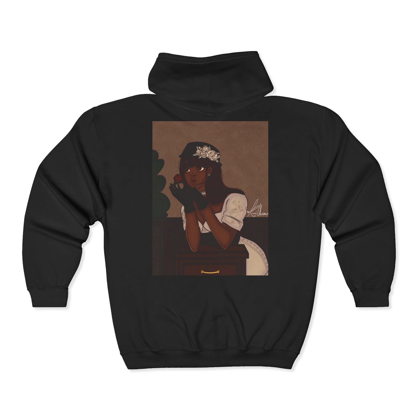 Unisex Heavy Blend™ Full Zip Hooded Sweatshirt (My Humble Abode)