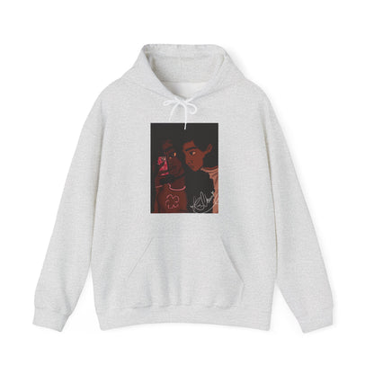 Unisex Heavy Blend™ Hooded Sweatshirt (Black Love V2)