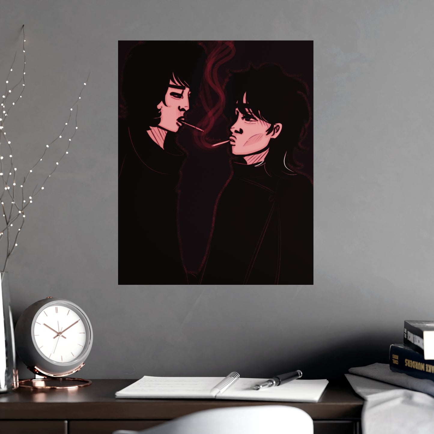 Vertical Matte Poster - Dark Times
