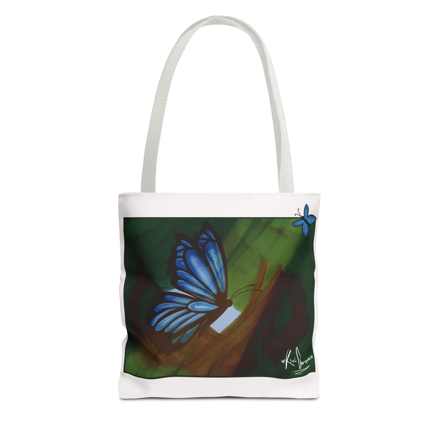 Tote Bag (Blue Butterfly)
