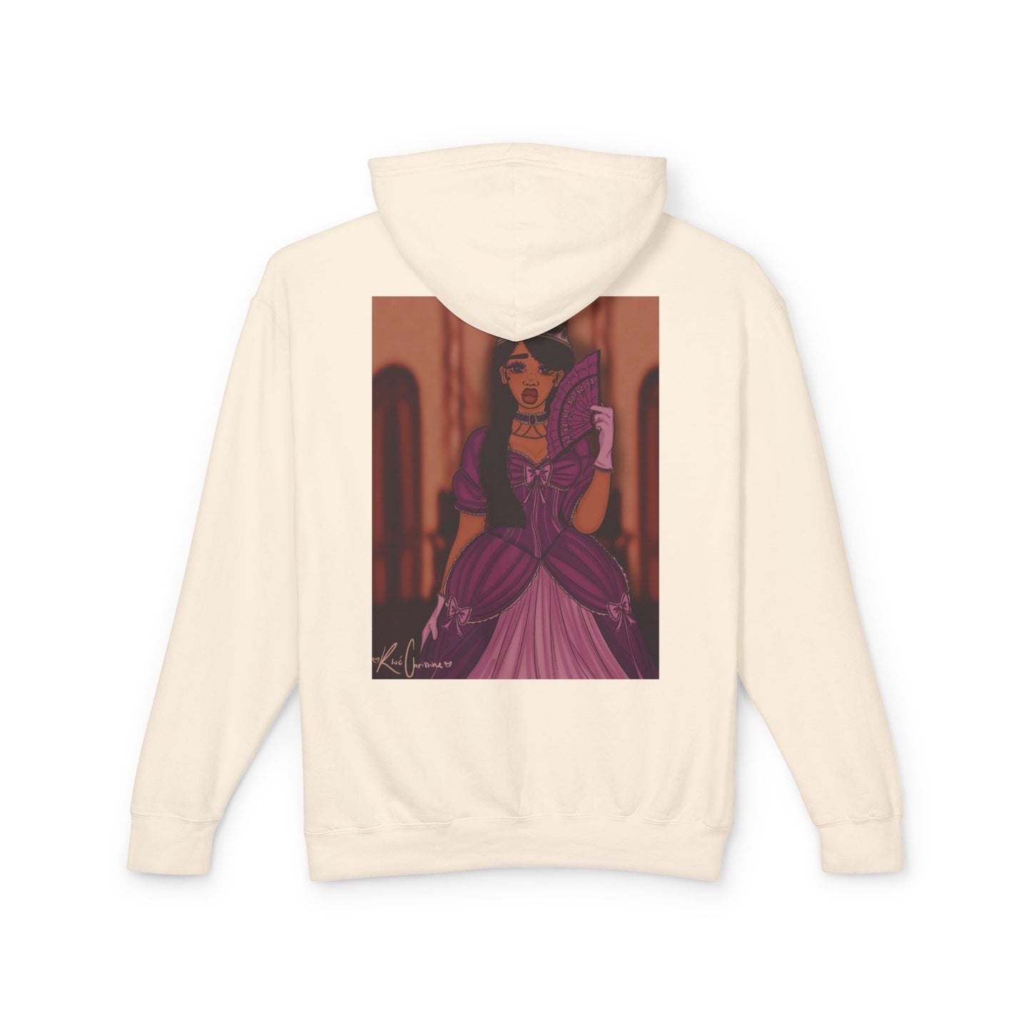 Unisex Lightweight Hooded Sweatshirt (Princess)
