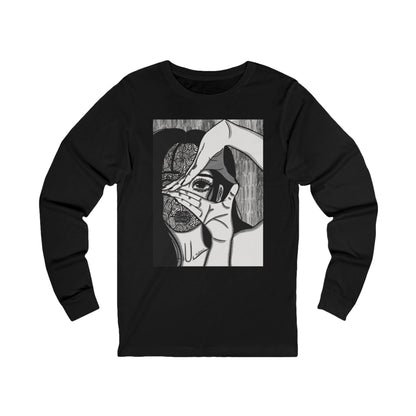 Unisex Jersey Long Sleeve Tee (Illusions)