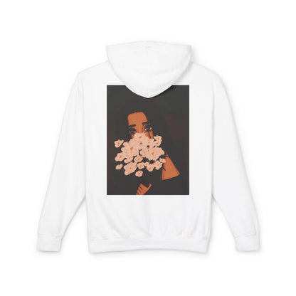 Unisex Lightweight Hooded Sweatshirt (Flowers)