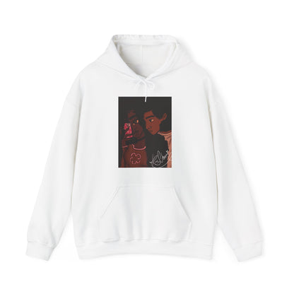 Unisex Heavy Blend™ Hooded Sweatshirt (Black Love V2)