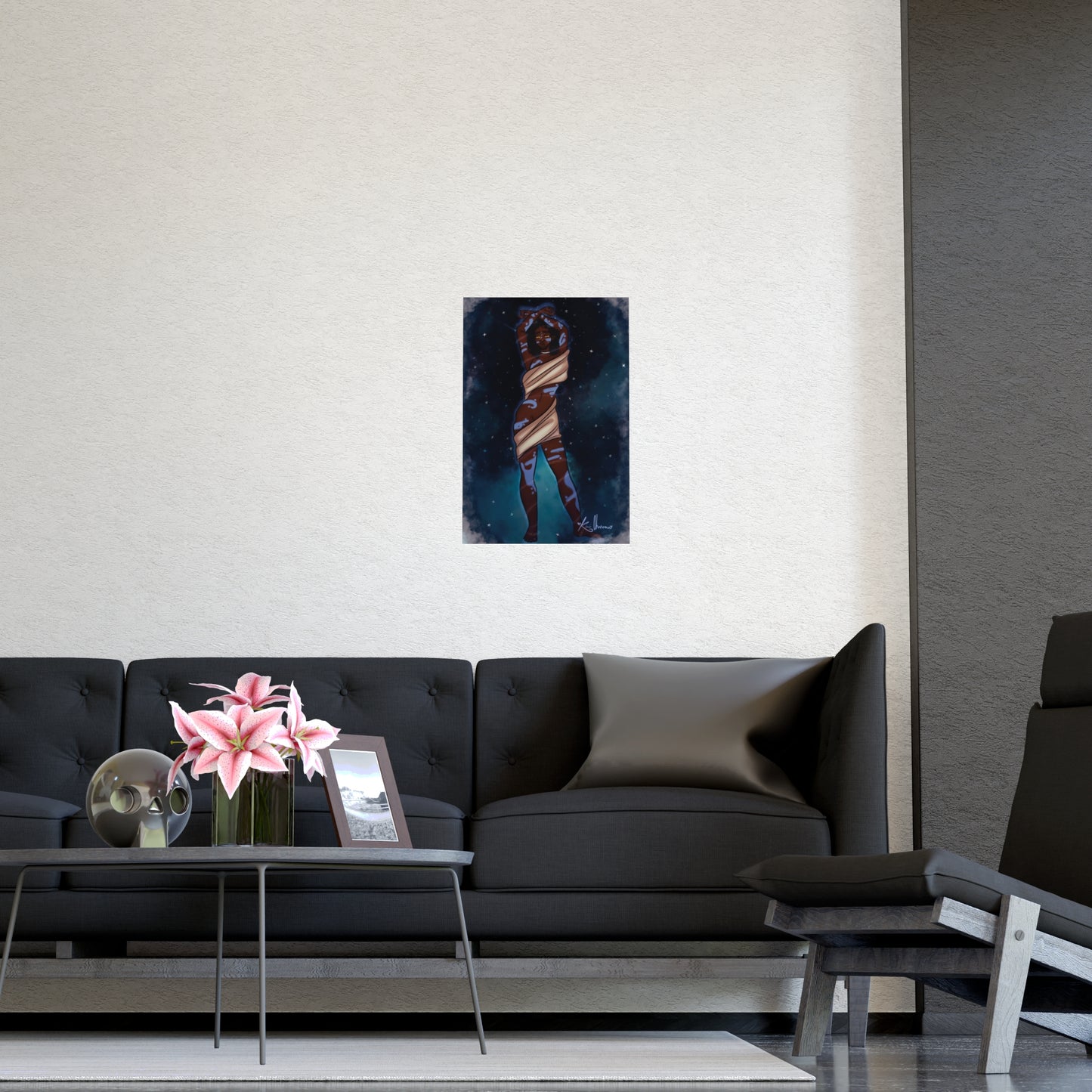 Vertical Matte Poster - Space