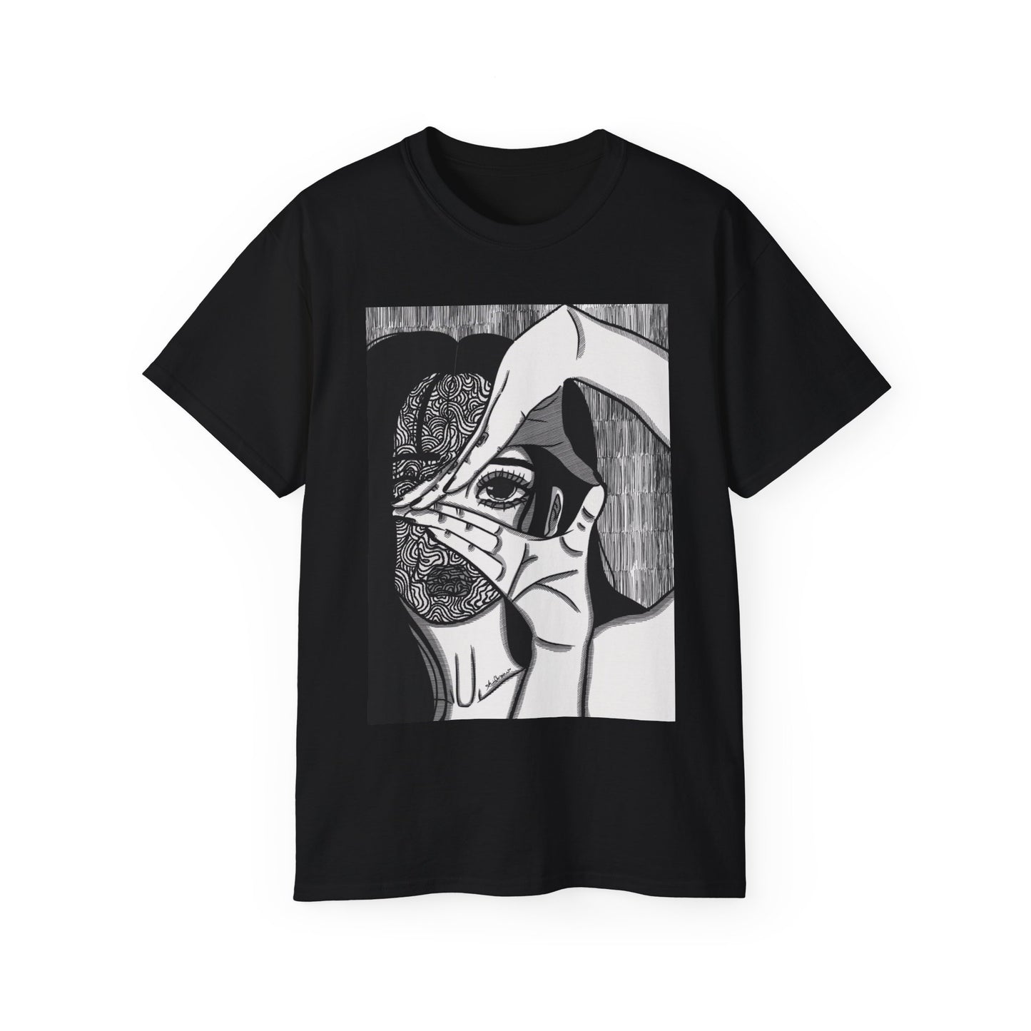 Unisex Ultra Cotton Tee (Illusions)