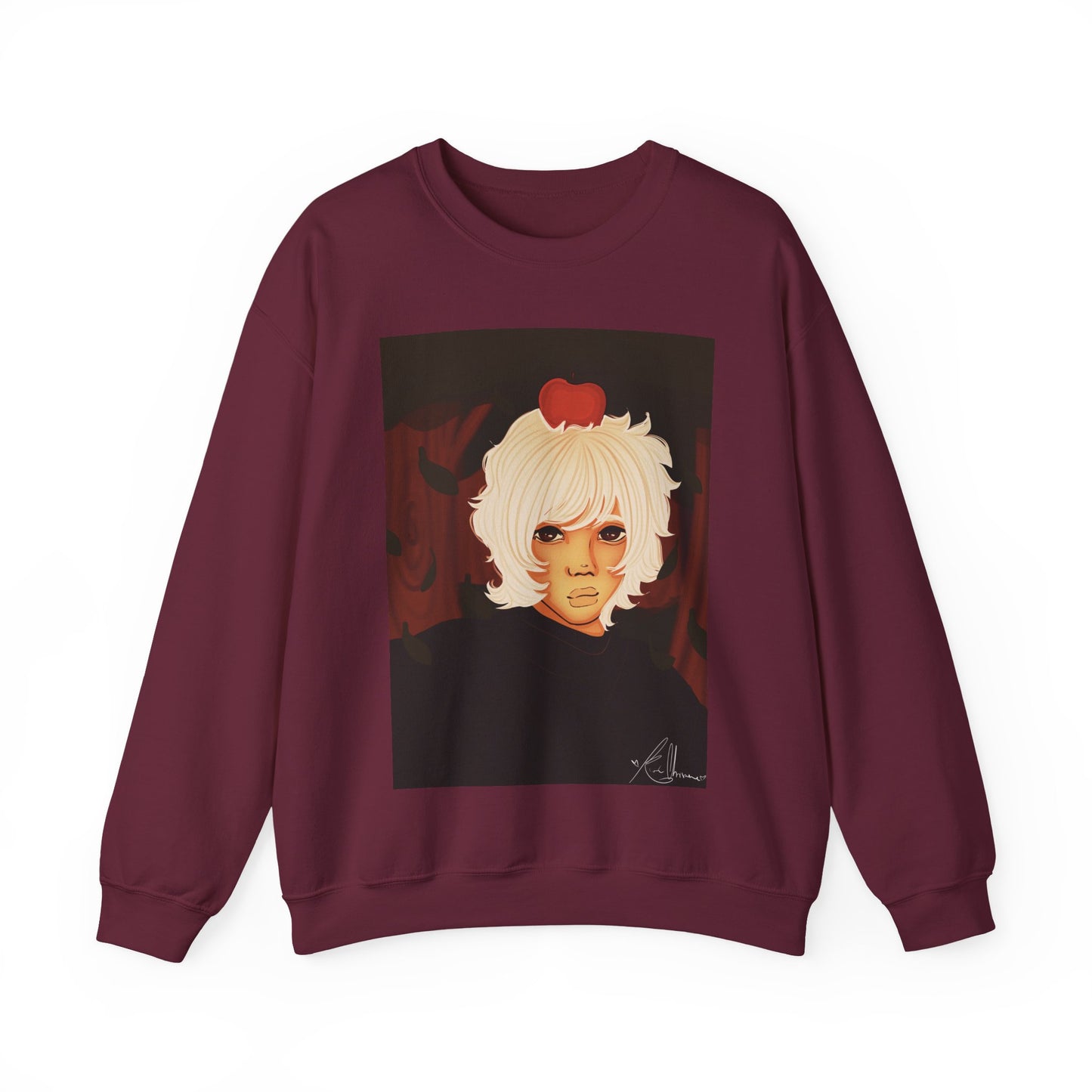 Unisex Heavy Blend™ Crewneck Sweatshirt (Apple)