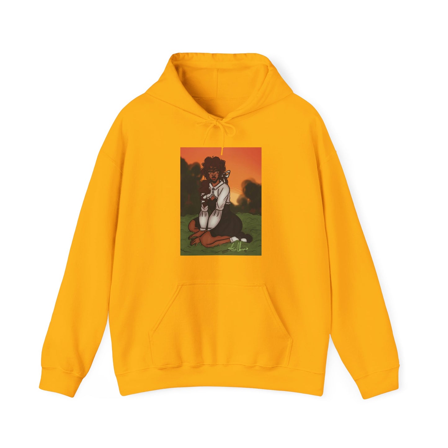 Unisex Heavy Blend™ Hooded Sweatshirt (Sunset V2)