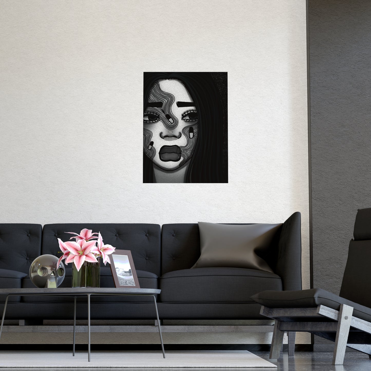Vertical Matte Poster - Addiction