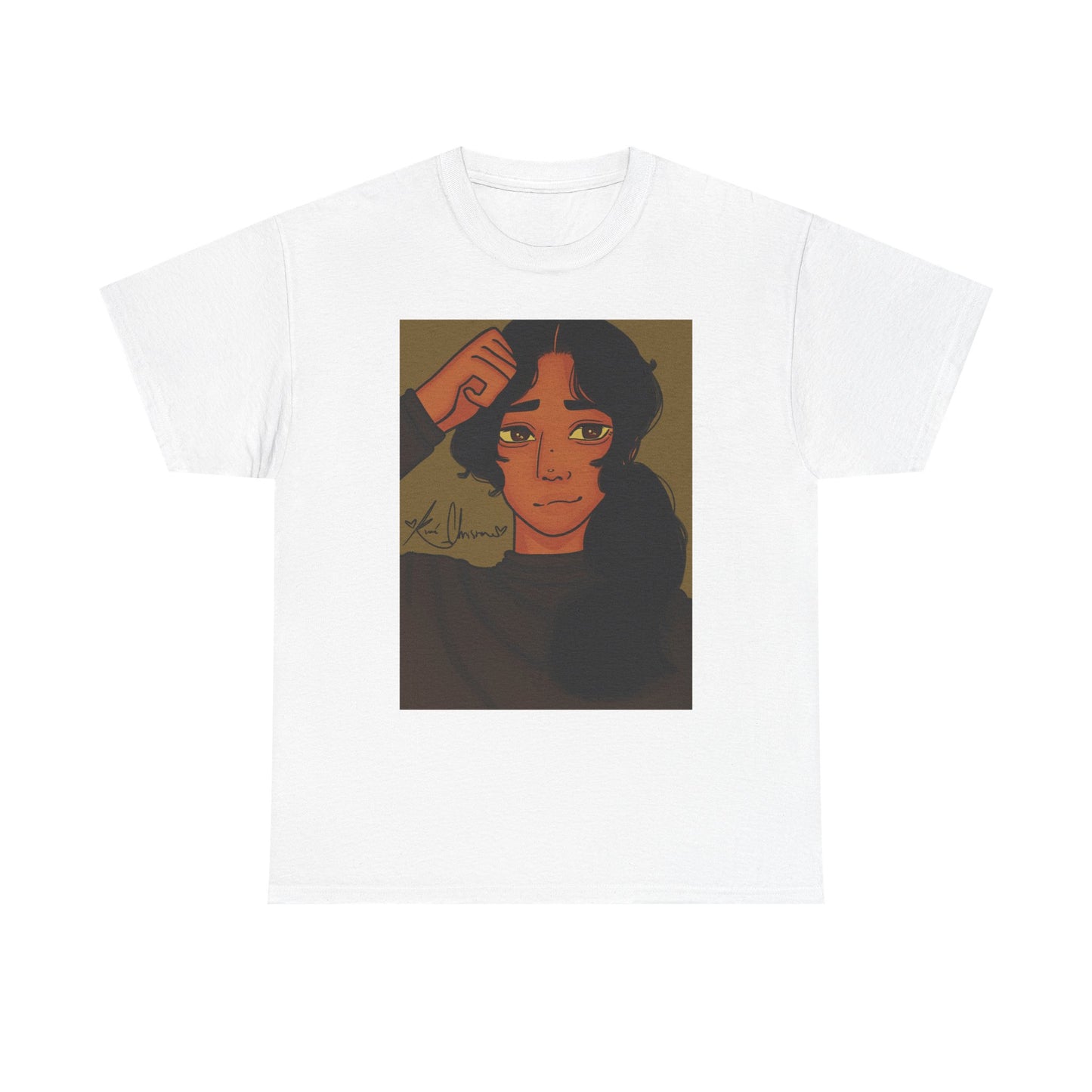 Unisex Heavy Cotton Tee (Greene)