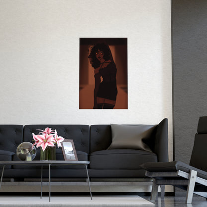 Vertical Matte Poster - Model
