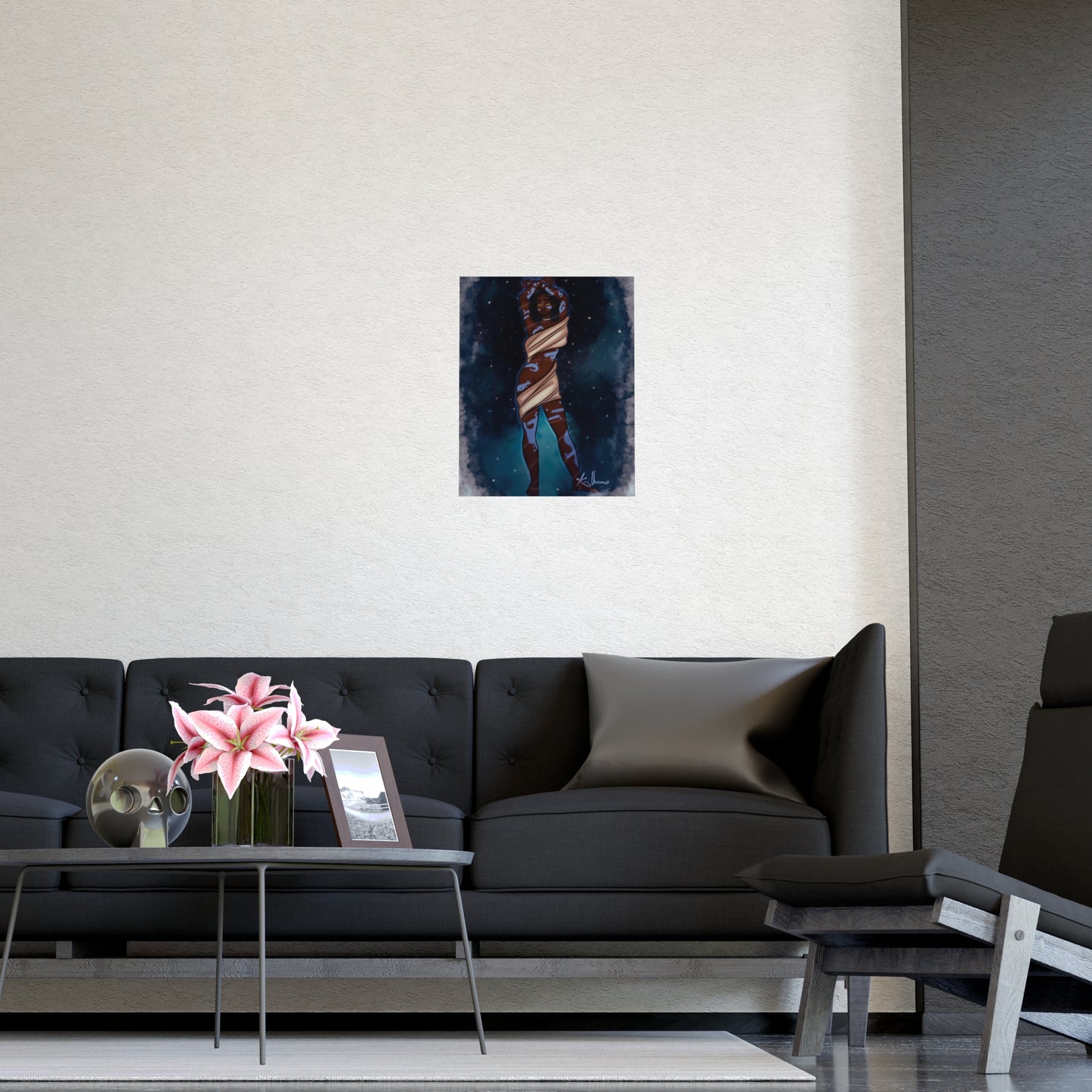 Vertical Matte Poster - Space