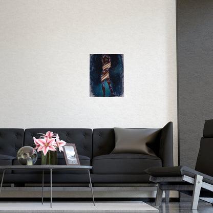Vertical Matte Poster - Space