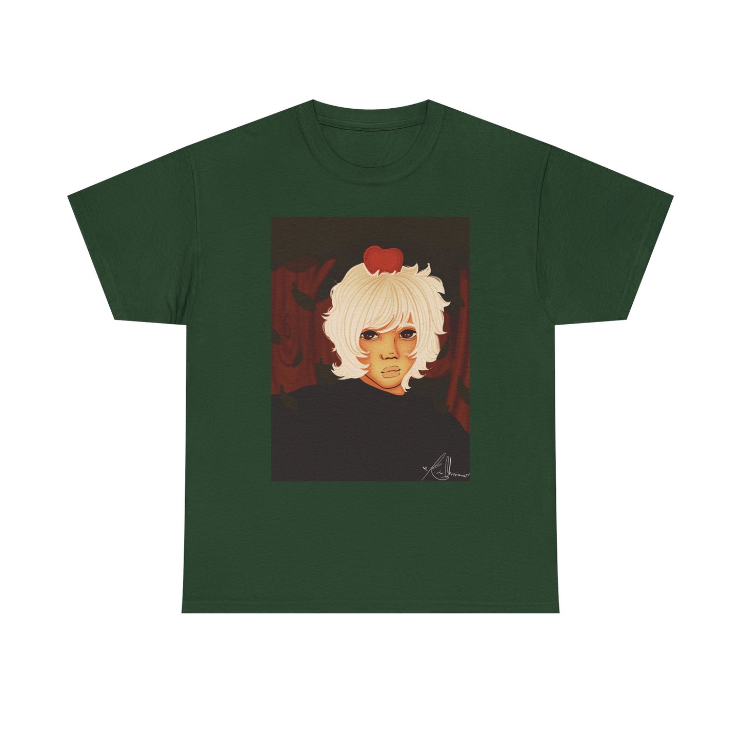 Unisex Heavy Cotton Tee (Apple)