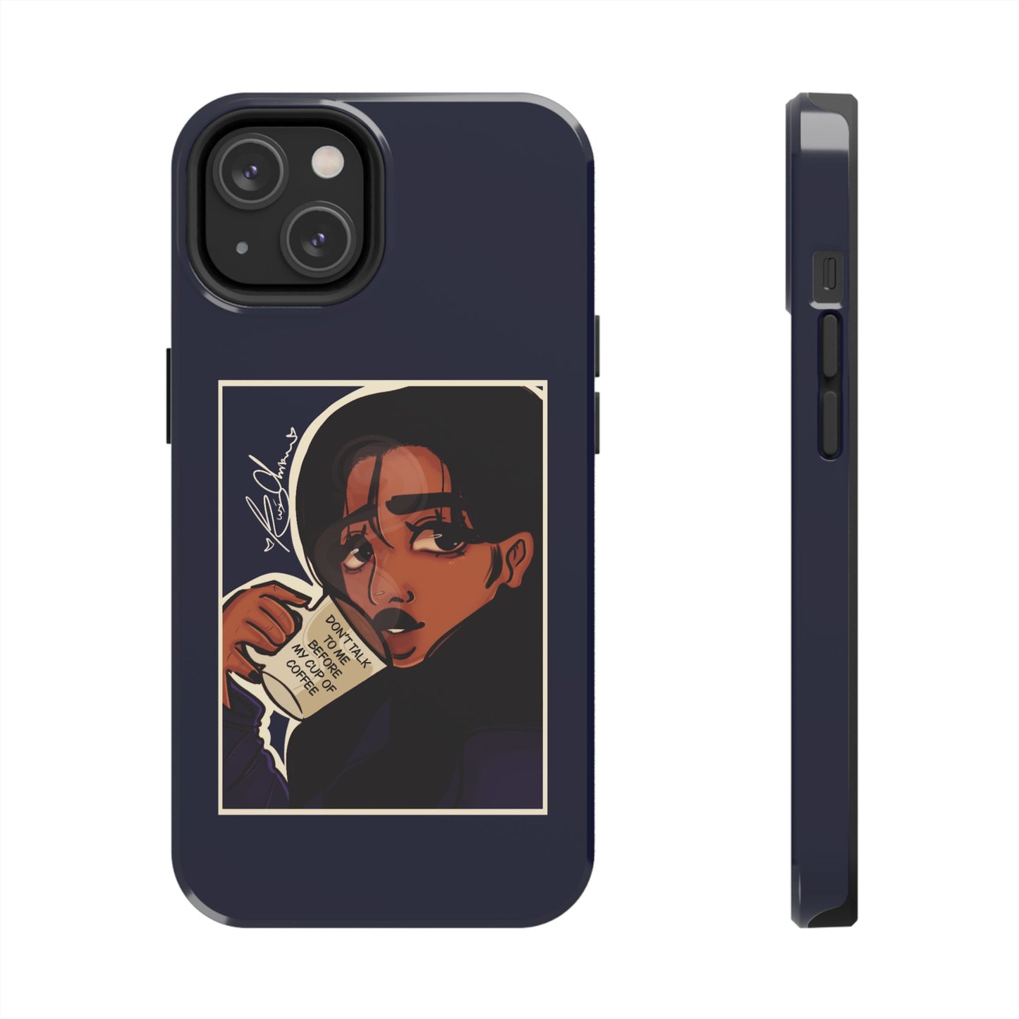 Tough Phone Cases - Coffee