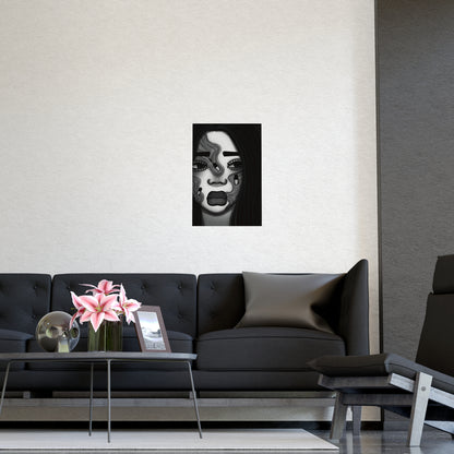 Vertical Matte Poster - Addiction
