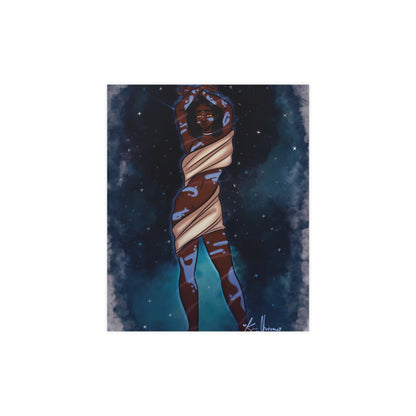 Vertical Matte Poster - Space