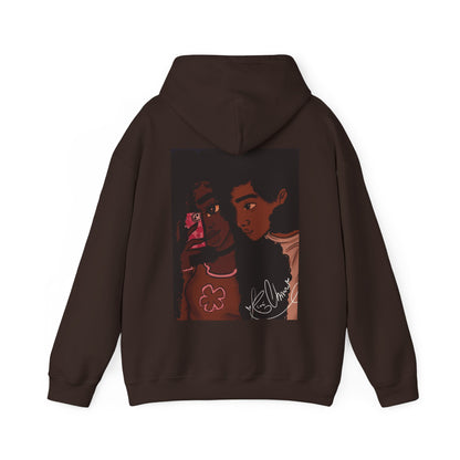 Unisex Heavy Blend™ Hooded Sweatshirt (Black Love)