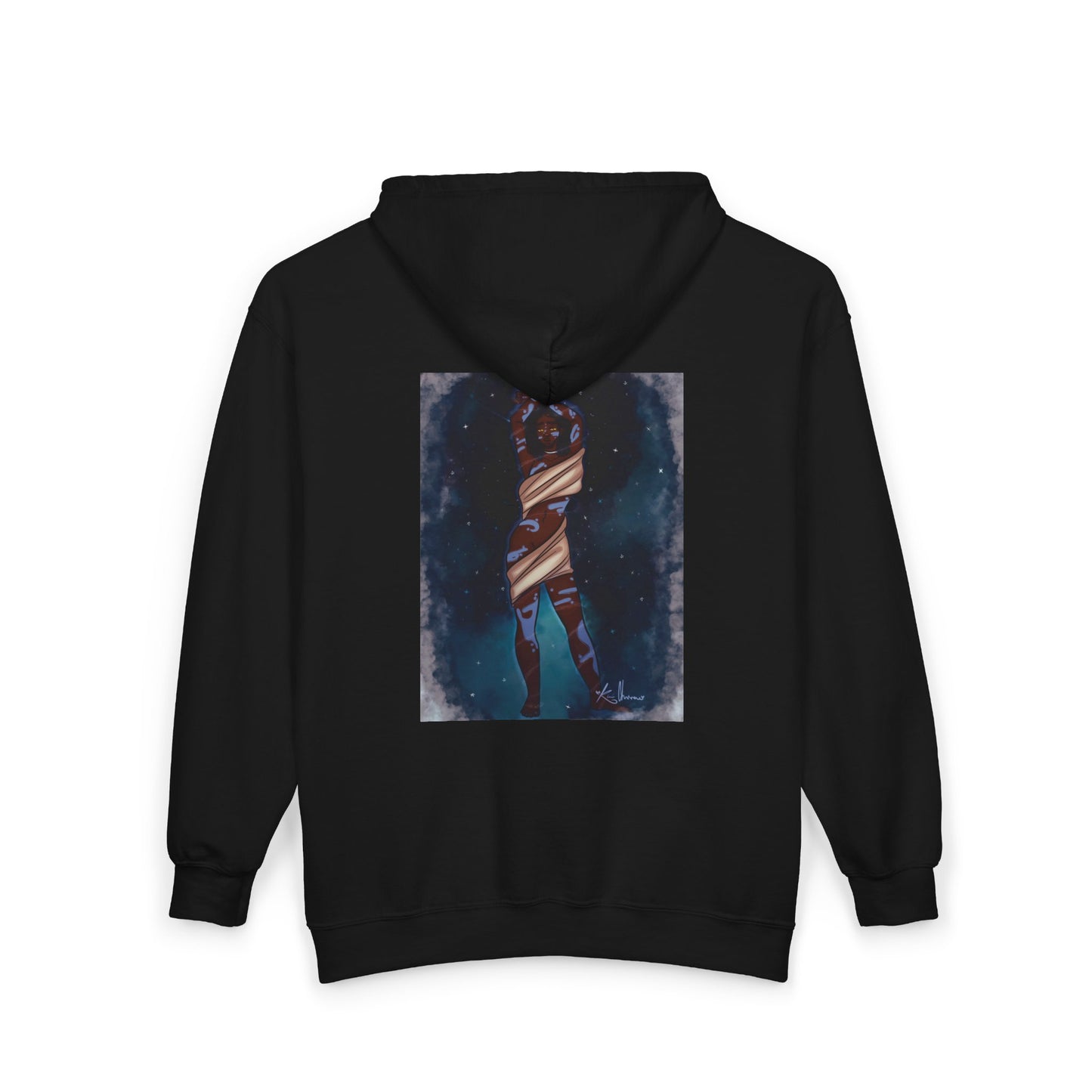 Unisex Heavy Blend™ Full Zip Hooded Sweatshirt (Space)