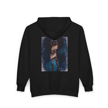 Unisex Heavy Blend™ Full Zip Hooded Sweatshirt (Space)
