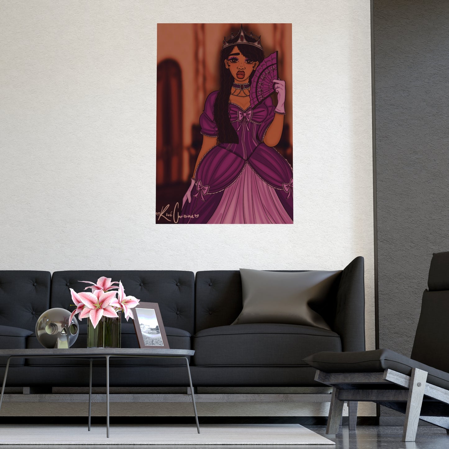 Vertical Matte Poster - Princess