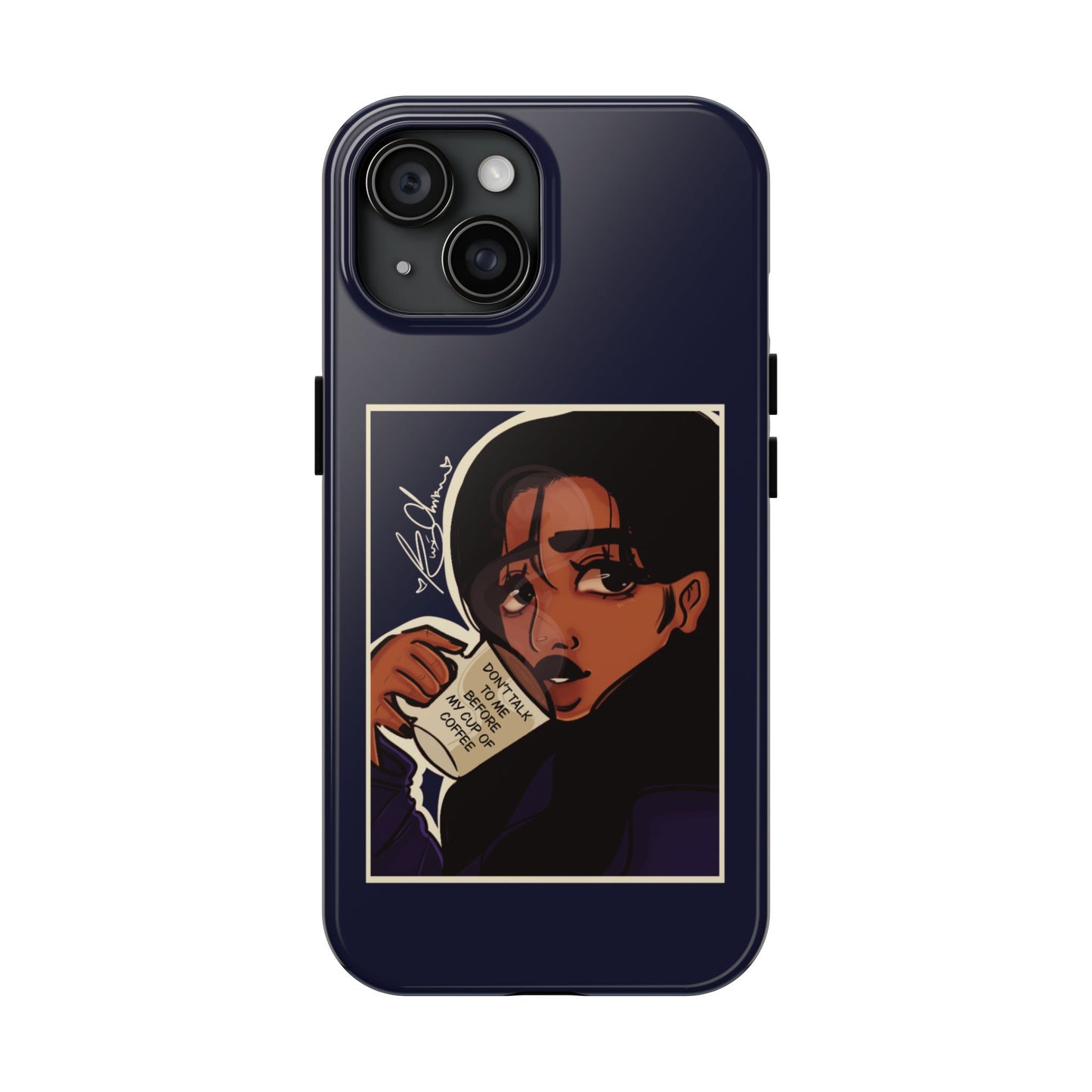Tough Phone Cases - Coffee