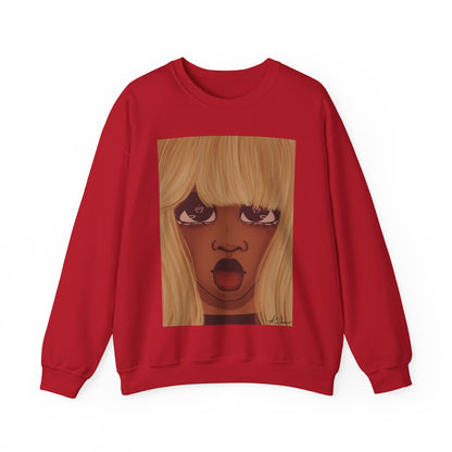 Unisex Heavy Blend™ Crewneck Sweatshirt (Heart Eyes)