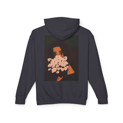 Unisex Lightweight Hooded Sweatshirt (Flowers)