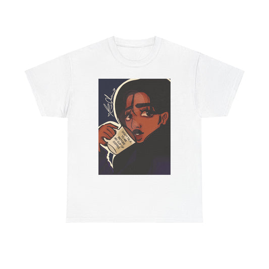Unisex Heavy Cotton Tee (Coffee)