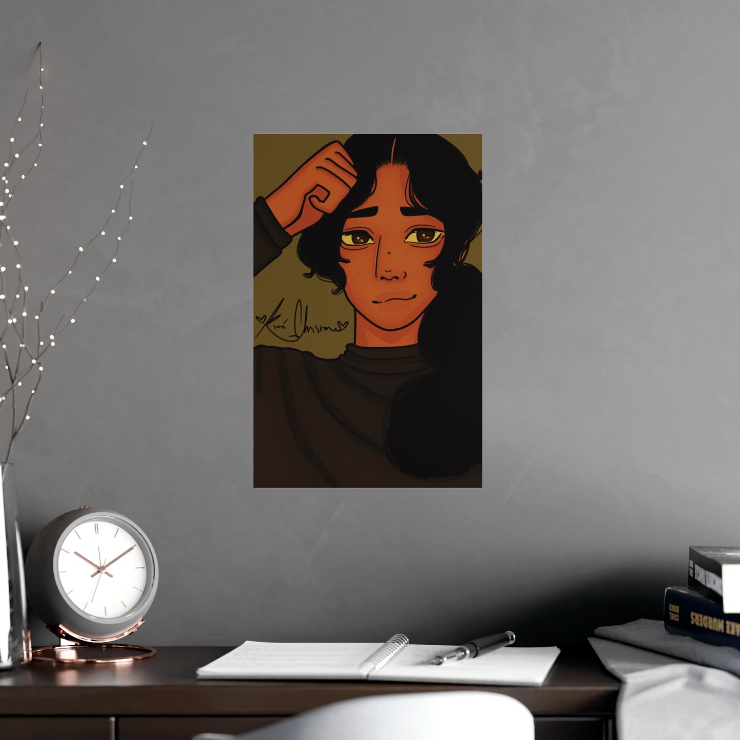 Vertical Matte Poster - Greene