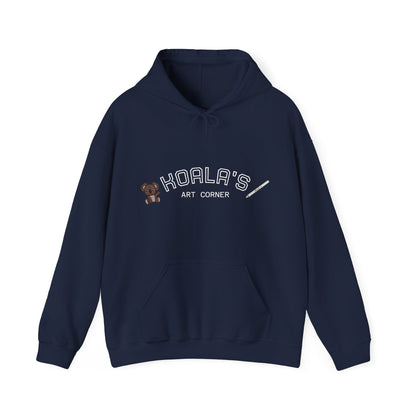 Unisex Heavy Blend™ Hooded Sweatshirt (Blue Rose)