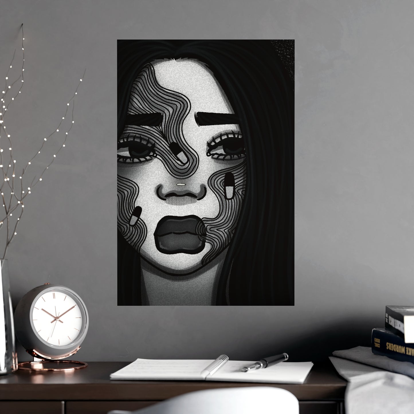 Vertical Matte Poster - Addiction