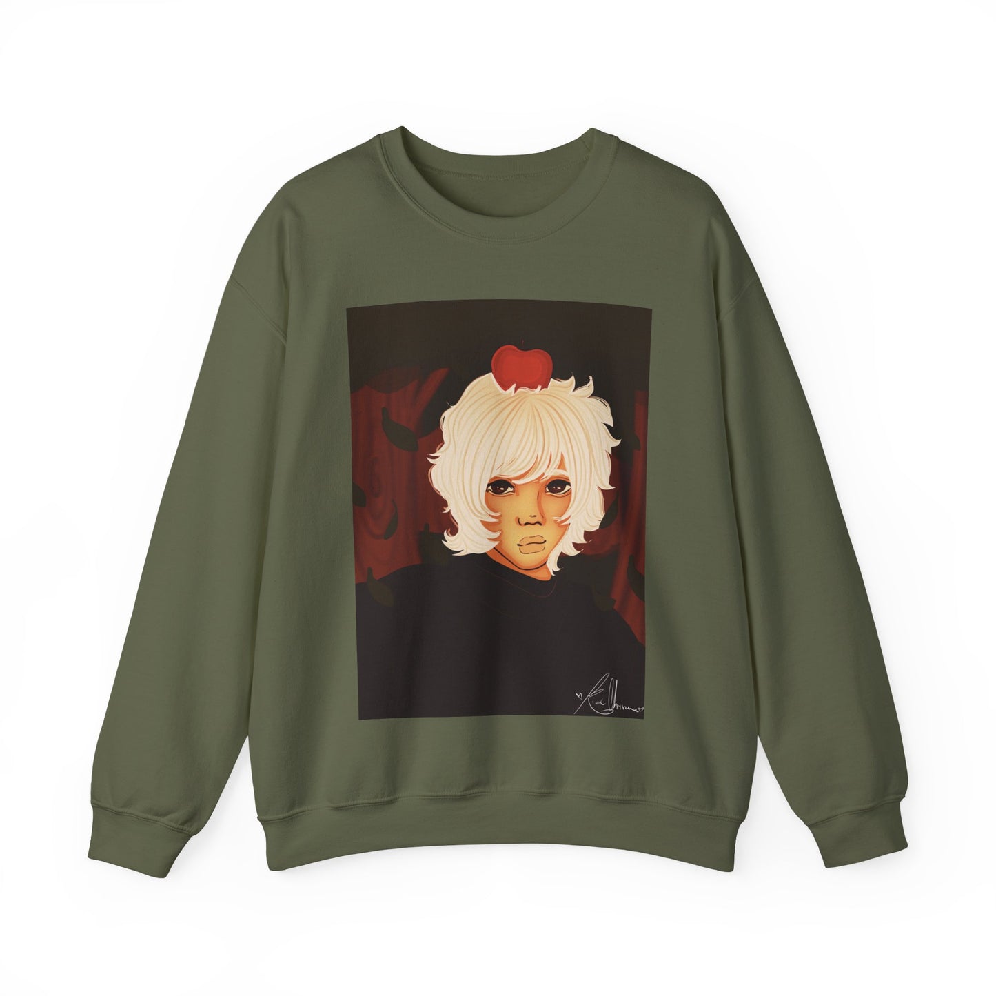 Unisex Heavy Blend™ Crewneck Sweatshirt (Apple)