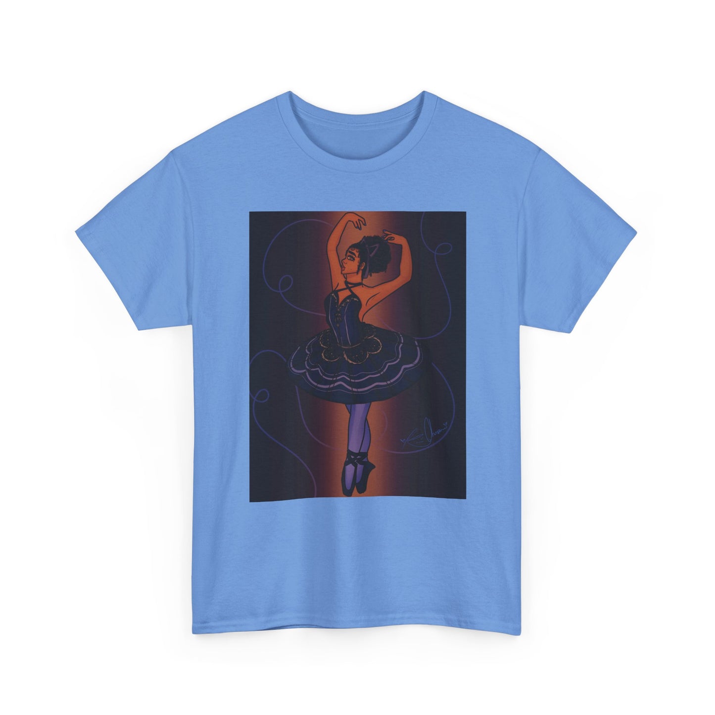 Unisex Heavy Cotton Tee (Ballerina)