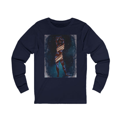 Unisex Jersey Long Sleeve Tee (Space)