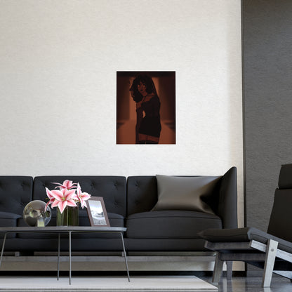 Vertical Matte Poster - Model