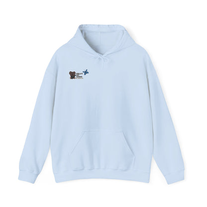 Unisex Heavy Blend™ Hooded Sweatshirt (Blue Butterfly)