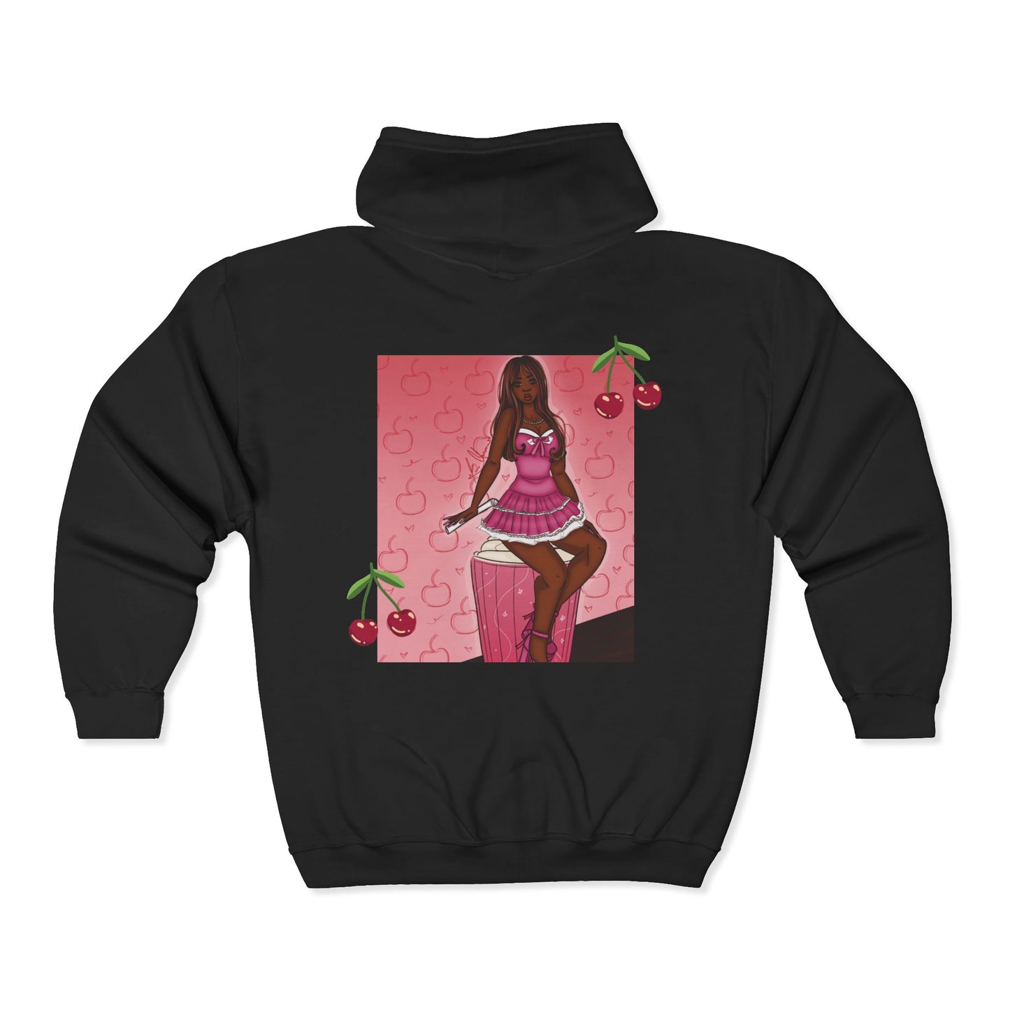 Unisex Heavy Blend™ Full Zip Hooded Sweatshirt (Milkshake)