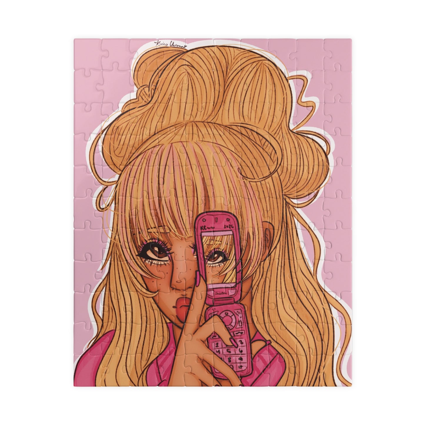 Puzzle (110, 252, 520, 1014-piece) - Pink 90’s Girl