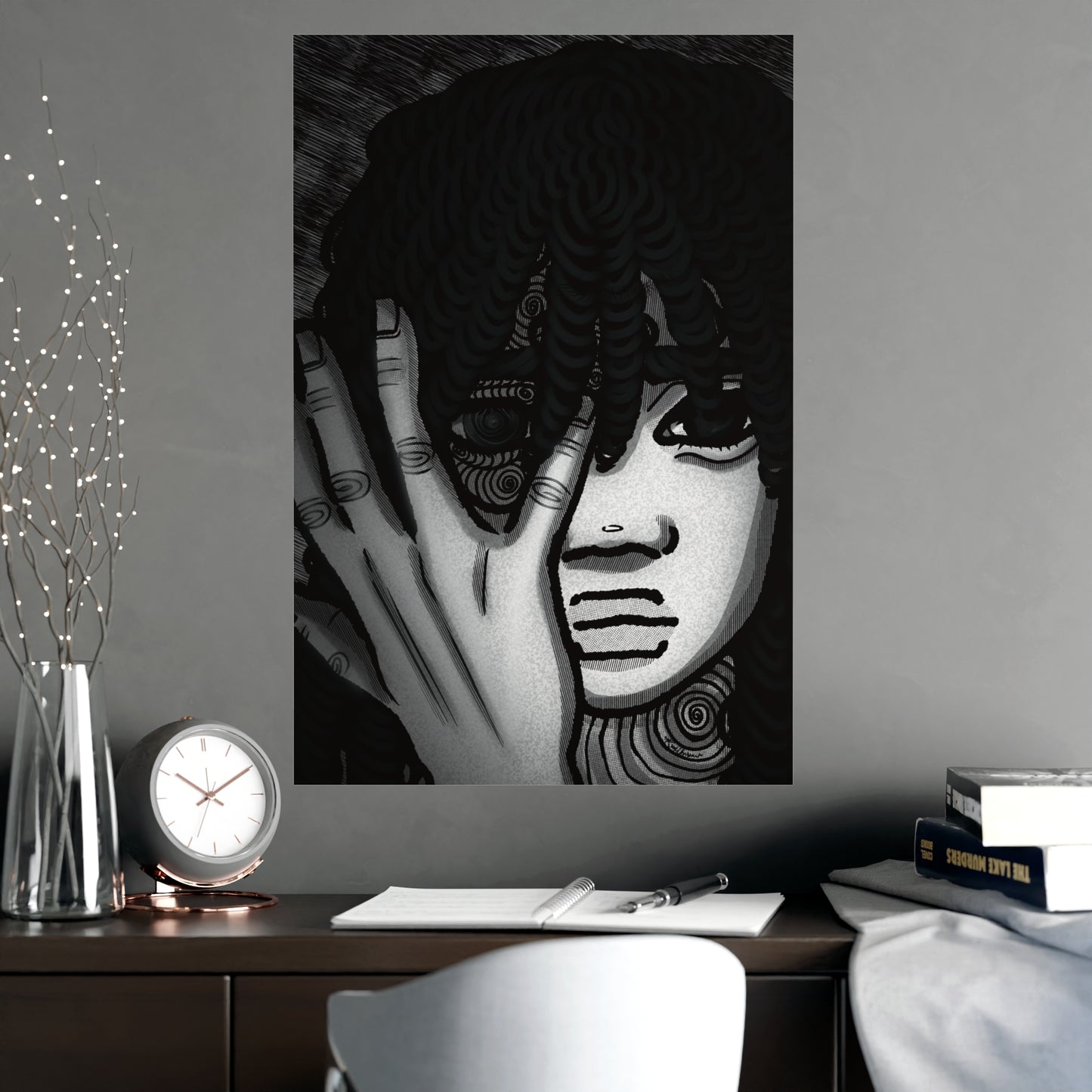 Vertical Matte Poster - Fear