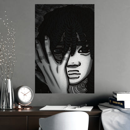 Vertical Matte Poster - Fear